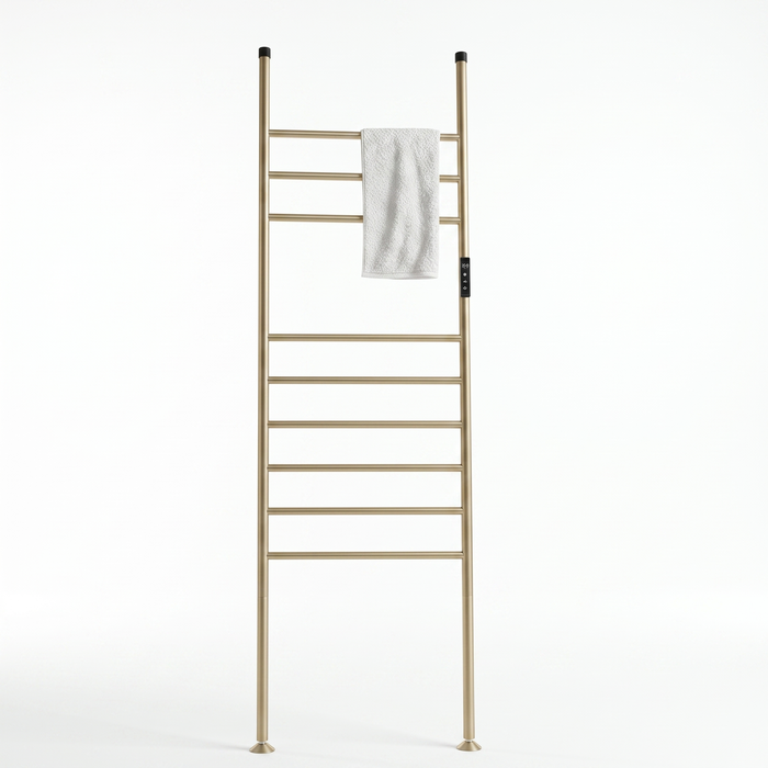 Sèche-serviette Chevalet Maison Bréa échelle 160 cm sur pied finition Or