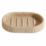 Porte-Savon Pierre Naturelle Rainuré Drainant