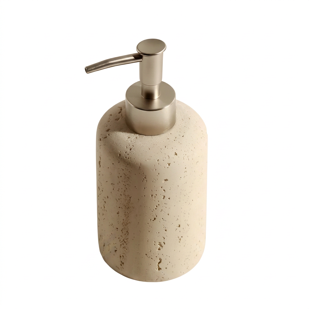 Distributeur de Savon Pierre Naturelle Taillée | Maison Bréa