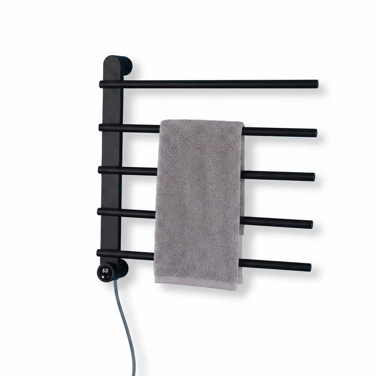 Sèche-serviette Studio mural compact finition Doré