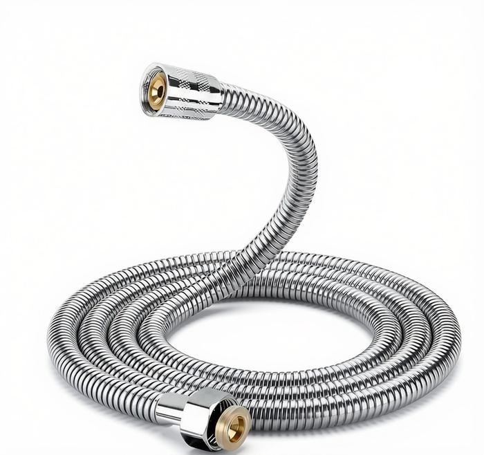 Flexible de Douche 2 m Inox Anti-Torsion Universel | Maison Bréa